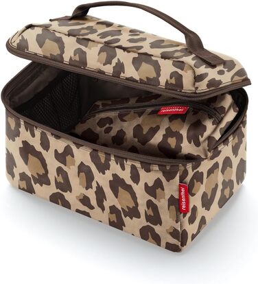 Набір Reisenthel Beautycase: косметичка та прямокутна сумочка для свят, 17 x 18 x 17 см + 21 x 8 x 4 см, Leo Macchiato