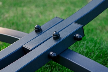 Садовий гамак POTENZA ROMA XL 220x160 см зі сталевою стійкою, витримує до 220 кг