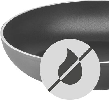 Сковорода WMF Permadur Inspire 24 см, алюміній з антипригарним покриттям PermaDur, ергономічна ручка, для всіх типів плит