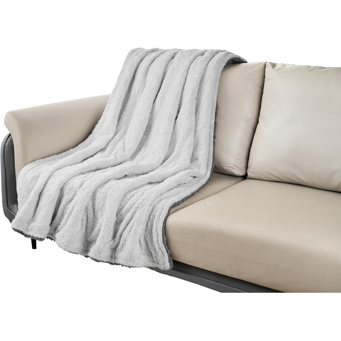 Електрична гріюча ковдра з автовимкненням 180x130 см, 9 температурних режимів, 40°C, пральна