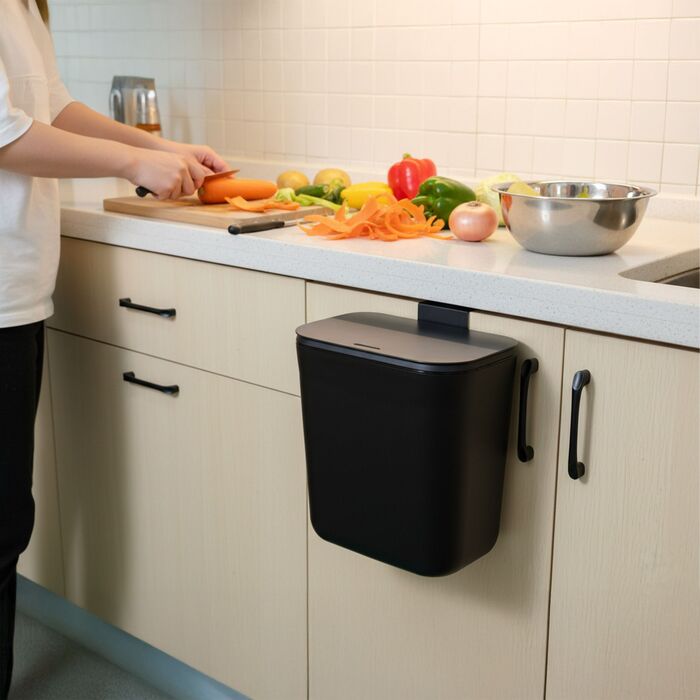 Відро для сміття Relaxdays для підвішування, 9 л