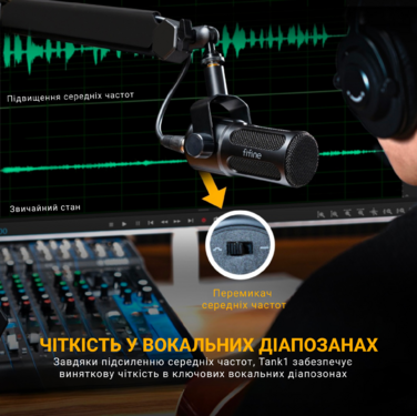 XLR Мікрофон Fifine Tank1