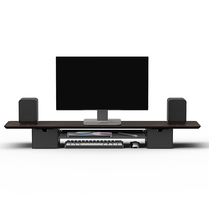 Настільна підставка для монітора OfficePro MR177DW Dark Wood/Black