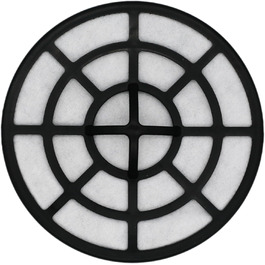 Акіта 800W безмішковий пилосос з сильною тягою та німецьким насадкою 2-в-1 для твердих поверхонь та килимів (попередній фільтр C6)