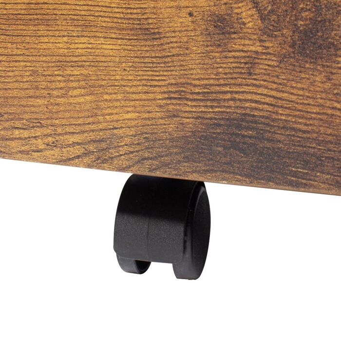 Роликовий контейнер Relaxdays з шухлядами та полицями