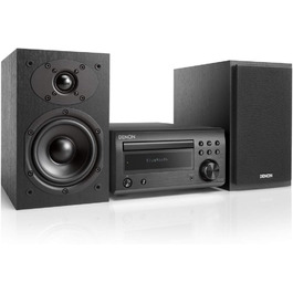 Система Denon D-M 41 Hi-Fi 60 Вт Преміум Сріблястий/Чорний