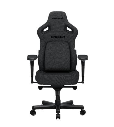Крісло ігрове Anda Seat Kaiser 4 Dark Grey Fabric Size L