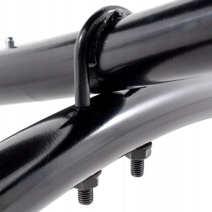 Гамак зі стійкою Di Volio, чорний, навантаження до 120 кг, 280 x 100 см