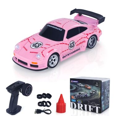 Радіокерований автомобіль Toucan RC Hobby RTR 4x4 1/43 - Повнорозмірний, швидкісний міні-автомобіль