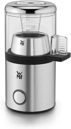 Електричний яйцеварник WMF Stelio, нержавіюча сталь, 1-7 яєць, 380 Вт, регулювання ступенів нагріву, функція підтримання тепла, мірний стакан з викруткою для яєць