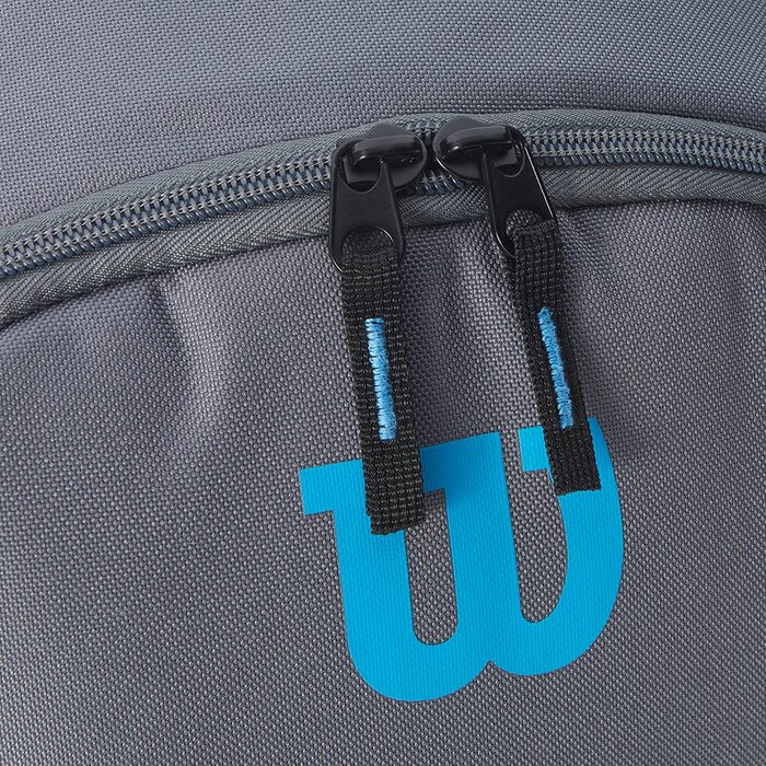 Тенісна сумка Вілсона 2 ракетки синього кольору