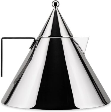 Електричний чайник Alessi Il Conico 90017 - дизайн, нержавіюча сталь, 2 л, 4.2 x 22.5 x 6.5 см