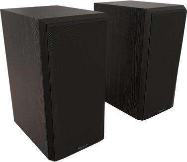 Пара поличних динаміків Klipsch RP-500M II, рупор Tractrix 90x90, високочастотний динамік 1 см, низькочастотний динамік 13,3 см, чорний