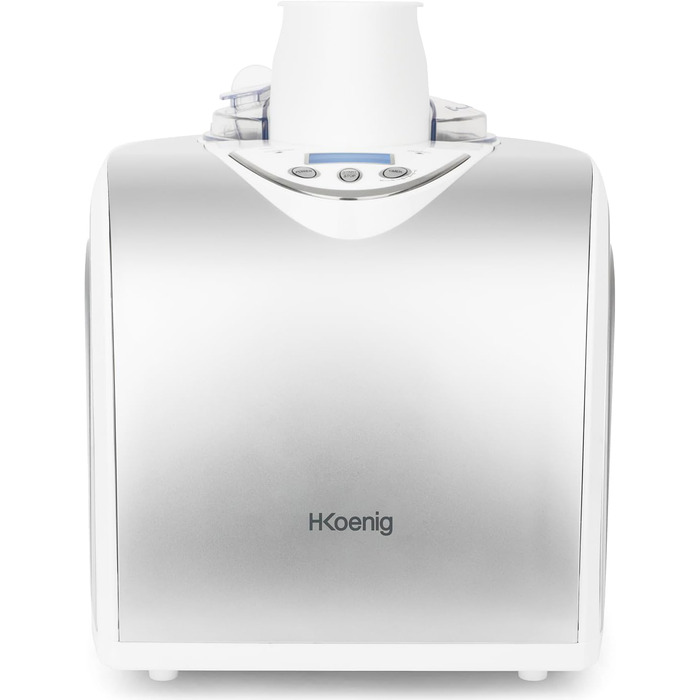 Електрична машина для приготування льоду H.Koenig HF180 - 1 л - 135 Вт - приготування морозива, сорбету та йогурту