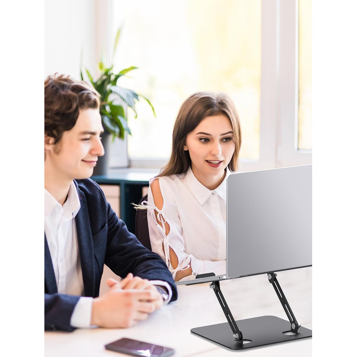 Підставка для ноутбука на стіл Soundance, регульована висота, чорний
