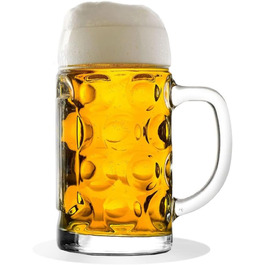 Набір пивних кружок Stölzle Lausitz ISAR, 6 шт., 0.3 л, скло Soda Lime, придатні для миття в посудомийній машині