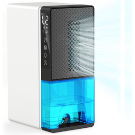 Електричний осушувач повітря для дому: кімнатний осушувач з функцією відтавання, таймером та режимом сну. Підходить для спальні, підвалу, ванної кімнати, кемпера. Середній розмір