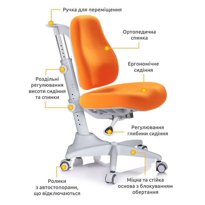 Крісло Mealux Match KY gray base (арт.Y-528 KY)