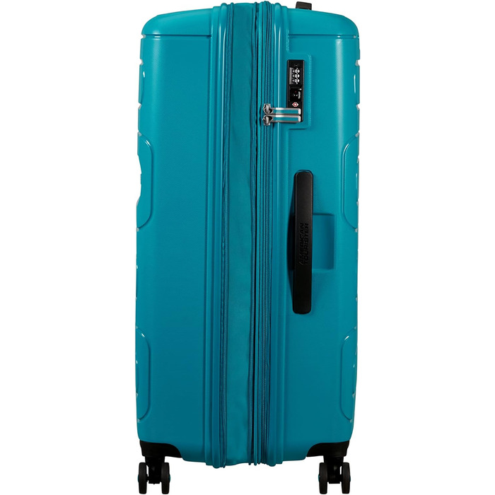 Валіза та візки American Tourister Sunside, L (77 см - 106/118 л) бірюзовий (повністю бірюзовий)