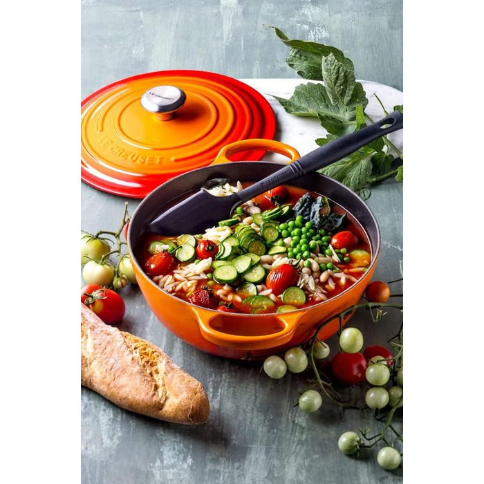 Каструля Le Creuset Signature з чавуну, 26 см, 4.1 л, для всіх типів плит (індукція), Oven Red