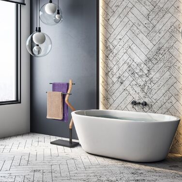 Підставка для рушників Relaxdays з вигнутим дизайном