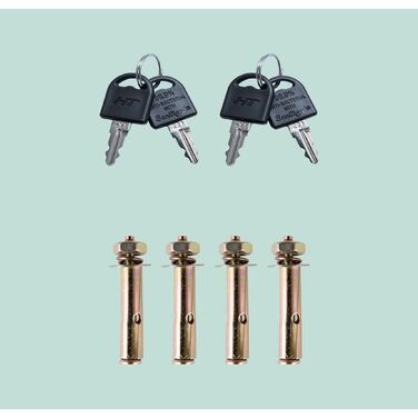 Набір коробок для ключів Relaxdays (4 шт.)