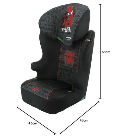 Автокрісло дитяче NANIA Bogota 2 Isofix, 100-150 см, група 2/3 (4-12 років), з бічним захистом та регульованою підголівником