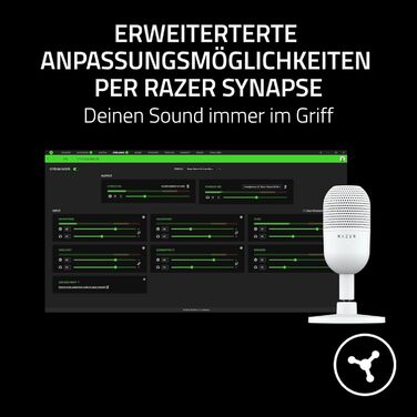 Мікрофон Razer Seiren V3 Mini - компактний USB мікрофон для стрімінгу та запису
