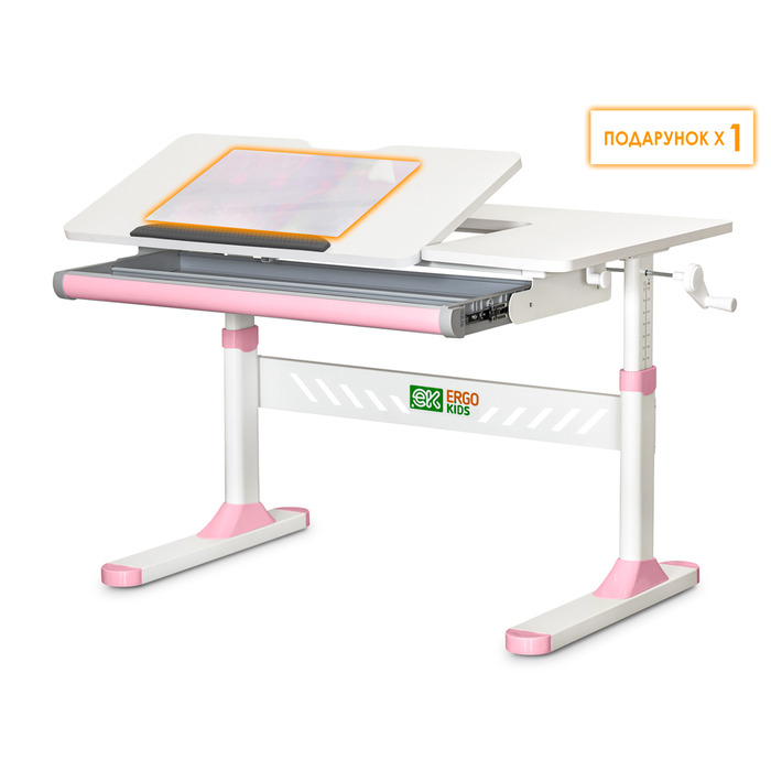 Дитячий стіл Evo-кids TH-310 Lite Pink (арт. TH-310 W/PN Lite)