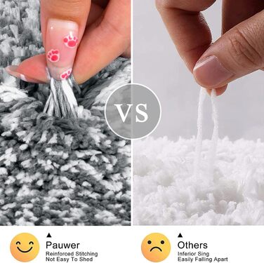 Набір килимків для ванної кімнати Pauwer, 2 шт., водопоглинаючі, антиковзаючі, машинне прання, 50x80 + 50x60 см, темно-сірий