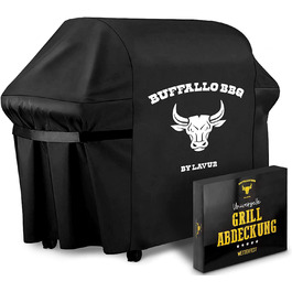 Чохол для гриля Buffalo BBQ, водонепроникний, універсальний, преміум-якість, зносостійкий оксфорд, для газових і круглих грилів