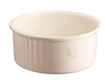 Форма для випічки суфле Emile Henry Bakeware 23x21 см бежева (026880), Бежевий