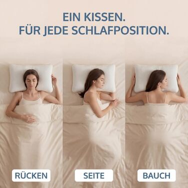 Ортопедична подушка для шиї Air Comfort Flow+ з дихаючим чохлом, піна з пам'яті, 60x40x15 см