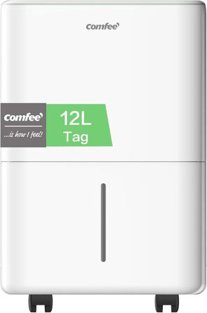 Зволожувач повітря COMFEE 12L з автоматичною відтайкою та дитячим замком, для приміщень до 20 м² (50 м³), екологічний фреон R290