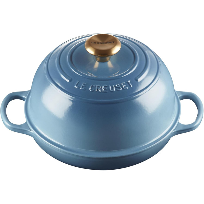 Le Creuset Signature Чавунний горщик для випікання хліба, 24 см (Chambray)