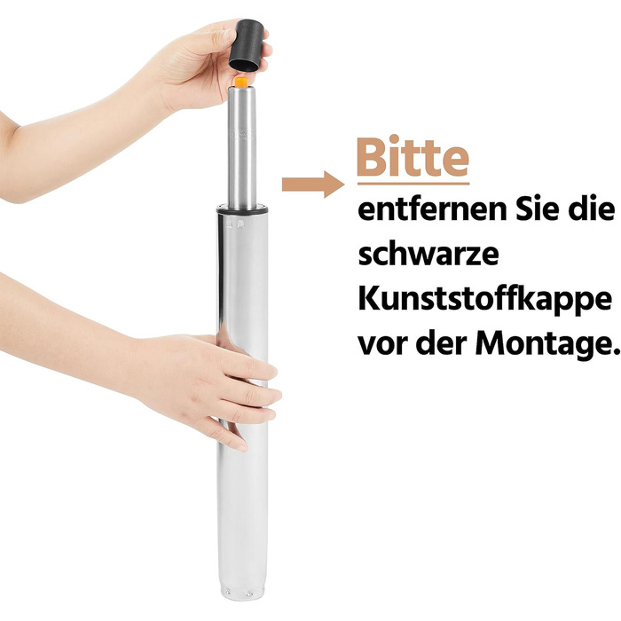 Крісло офісне Yaheetech без підлокітників, обертове, регульоване по висоті, на роликах, штучна шкіра, біле