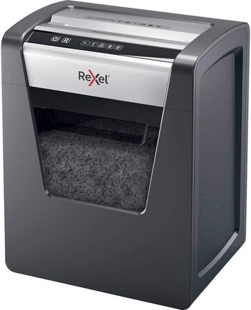 Шредер Rexel Momentum X308: безпечне знищення документів, P3, 10 аркушів, чорний