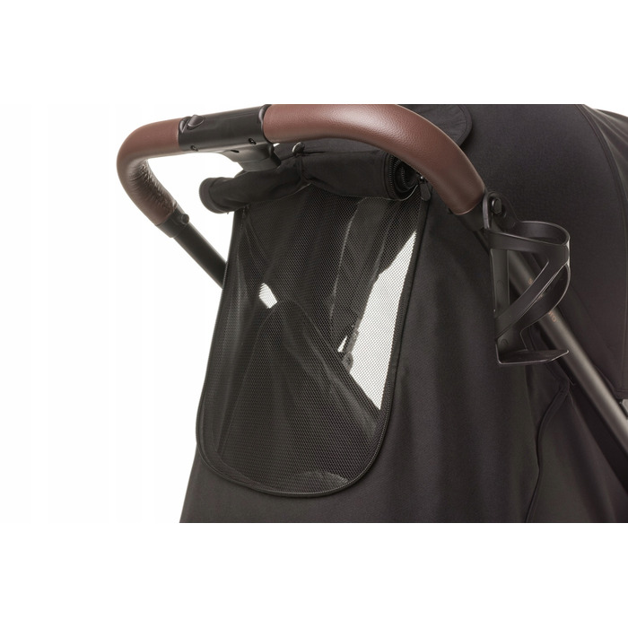 Дитячий візок-прогулянка 4Baby Stinger PRO, гелеві колеса, алюмінієва рама, до 22 кг, Black