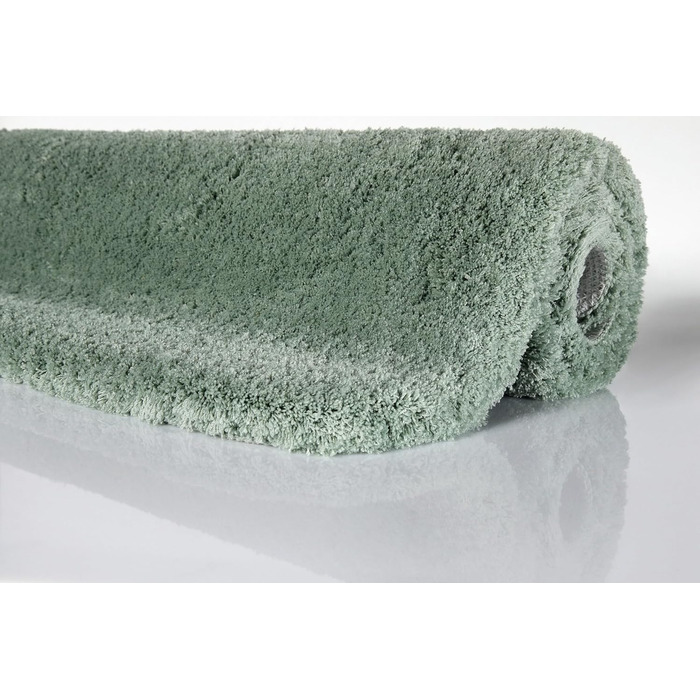 Килимок для ванної кімнати з м'якого флюсу, антиковзкий, придатний для прання, Salbei (55 x 65 см)