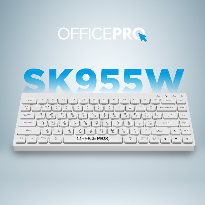 Клавіатура бездротова OfficePro (SK955W)