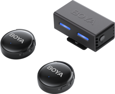 Бездротовий мікрофон BOYA LINK 3-02 Type-C/TRS Black