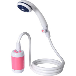 Портативний електричний душ Laserbeak 4800 мАг біло-рожевий