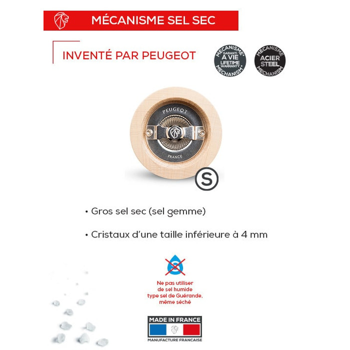 Млин для солі Peugeot Paris 12 см (870412/SME/1)