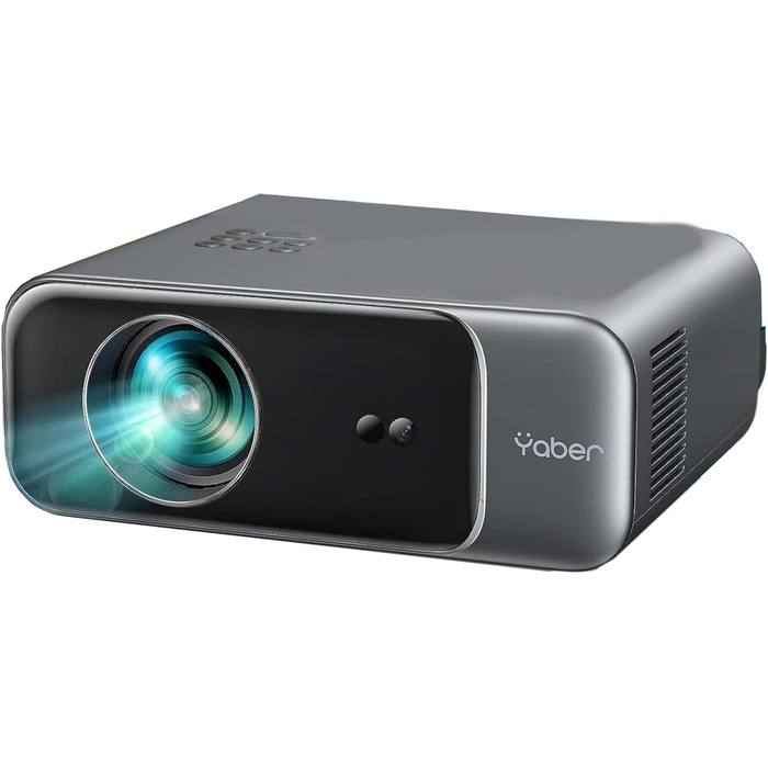 YABER Beamer Heimkino Projektor: 1080P Full HD, підтримка 4K, автофокус та корекція Keystone