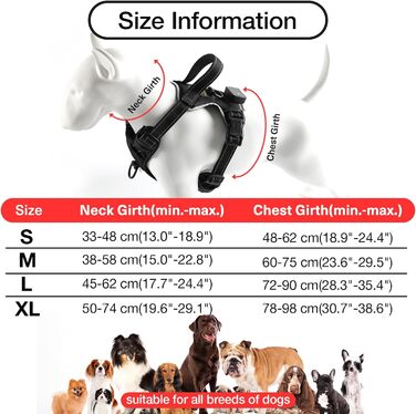 Шлейка для собак зі світловідбивачами, акумуляторна, регульована, зелена XL (SОбхват шиї 33-48см Обхват грудей 48-62см, чорно-червона)
