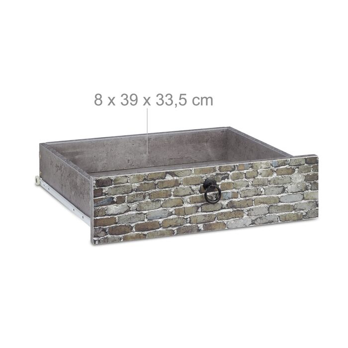 Вінтажна комод Relaxdays з 4 висувними ящиками