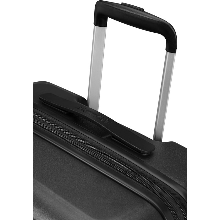 Набір валіз American Tourister Aerotech (3 шт.) – ручна, середня, велика, розширювана, з TSA-замком, блакитний (Metallic Navy) / чорний (Metallic Black)