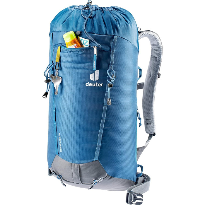 Денний рюкзак deuter Unisex Guide Lite 24 (24 довгий, риф-графіт)