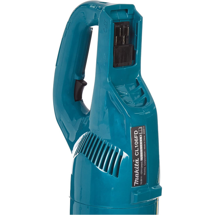 Пилосос Makita CL106FDZ Max Li-Ion CXT, 12 В, акумулятори та зарядний пристрій, що не входить у комплект