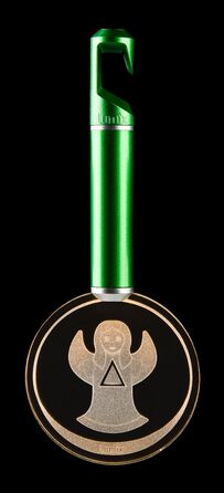 Krinner Lumix Highlights LED-табличка з акрилу, mystic green, 76010